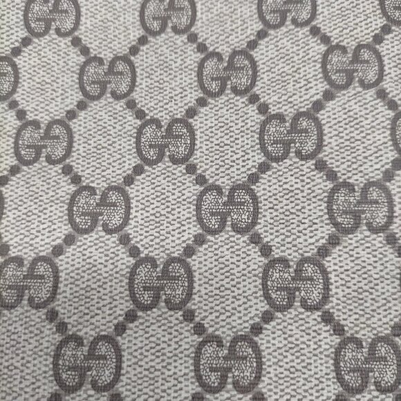 Vintage Gucci Sherry Line Brown PVC Clutch Bag mon250-101425 - Picture 9 of 16